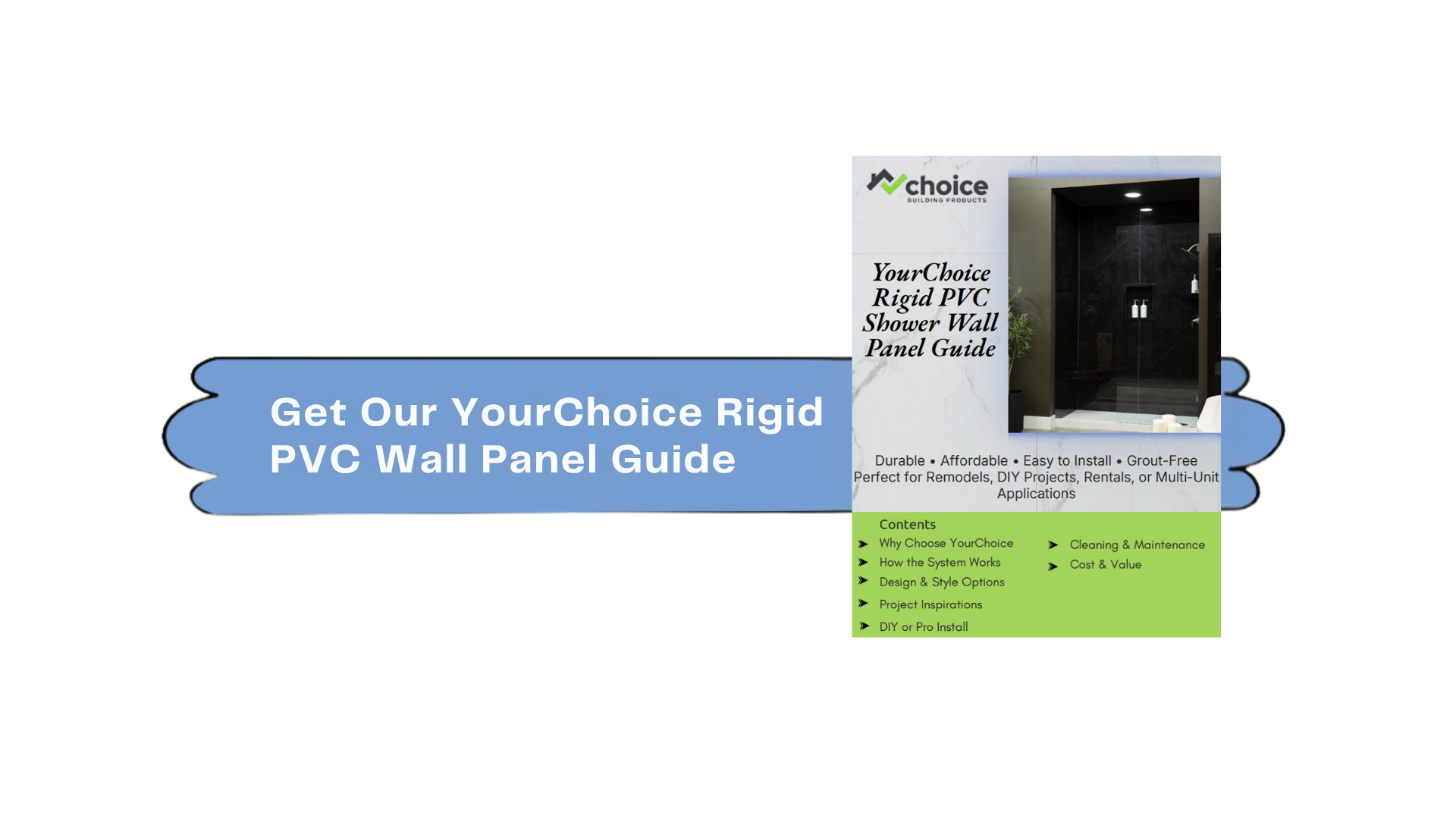 YourChoice Rigid PVC Wall Panel Guide