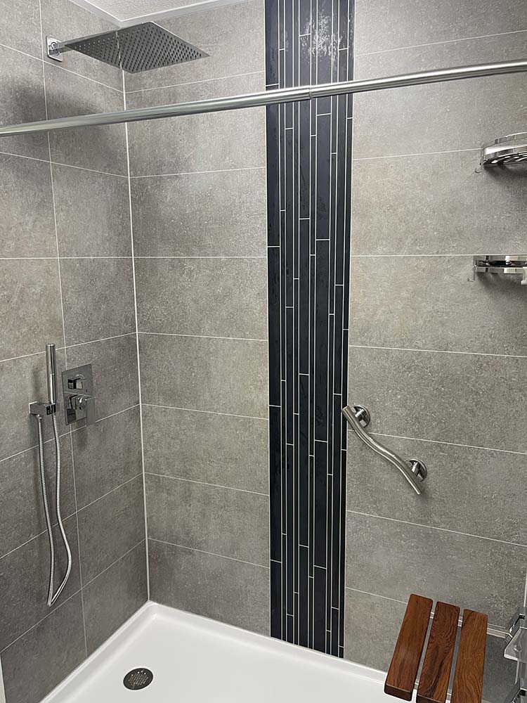 black accent wall panels, choice building products, wall panels