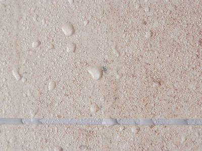Waterproof laminate shower wall panels closeup