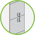 Suction cup handles illustration